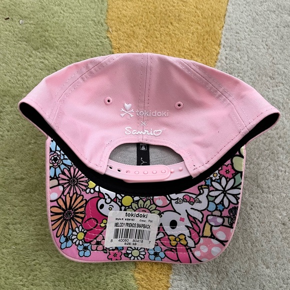 NWT New Era tokidoki-Con tokidoki x Hello Kitty My Melody Women's Snapback Cap - Picture 2 of 2